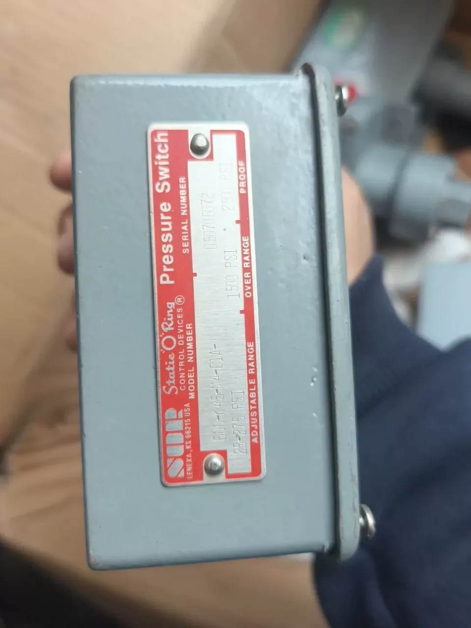 SOR 6NN-K45-M4-C1A Industrial Sensor product photo 1