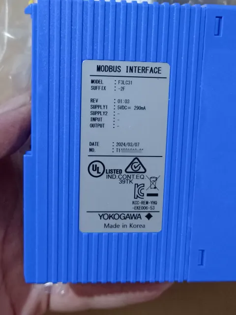 Yokogawa F3LC31-2F Industrial Automation Component — product photo 2 of 17