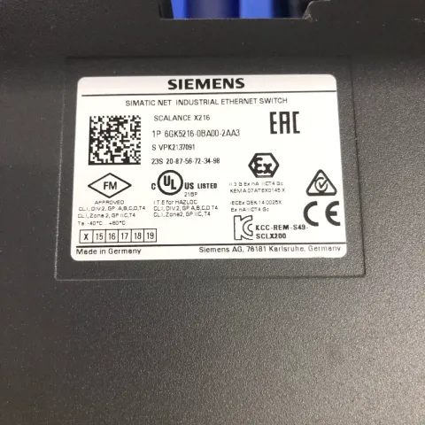 Siemens 6GK5216-0BA00-2AA3 Industrial Sensor — product photo 7 of 10
