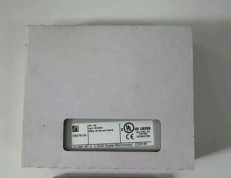 SIGMATEK CDM167 / 12-008-167-O I/O Module product photo 1