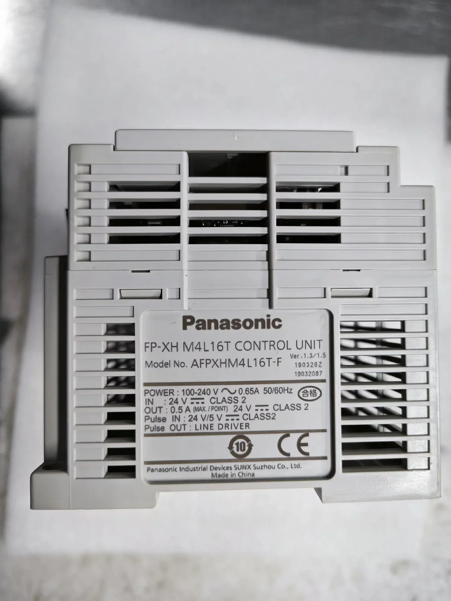 Panasonic AFPXHM4L16T-F PLC Module — product photo 1 of 12