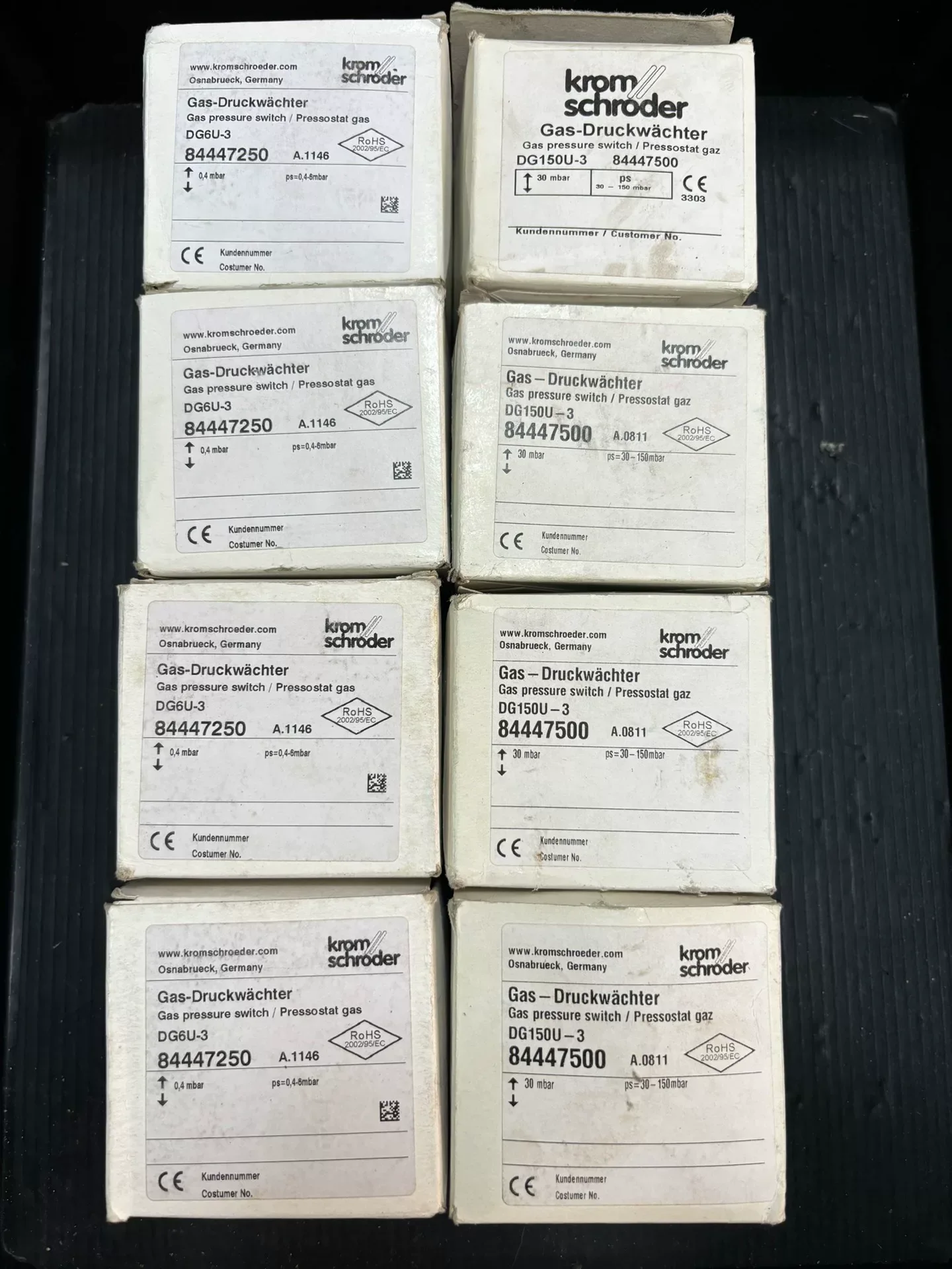 Kromschröder DG6U-3 / 84447250; DG150U-3 / 84447500 Industrial Sensor product photo 1