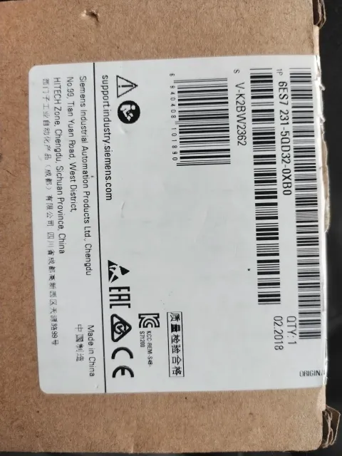 Siemens 6ES7231-5QD32-0XB0 Industrial Automation Component product photo 1