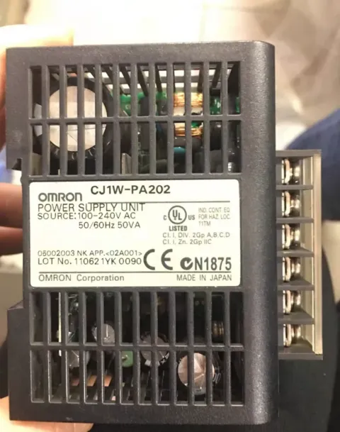 OMRON CJ1W-PA202 PLC Module — product photo 2 of 6