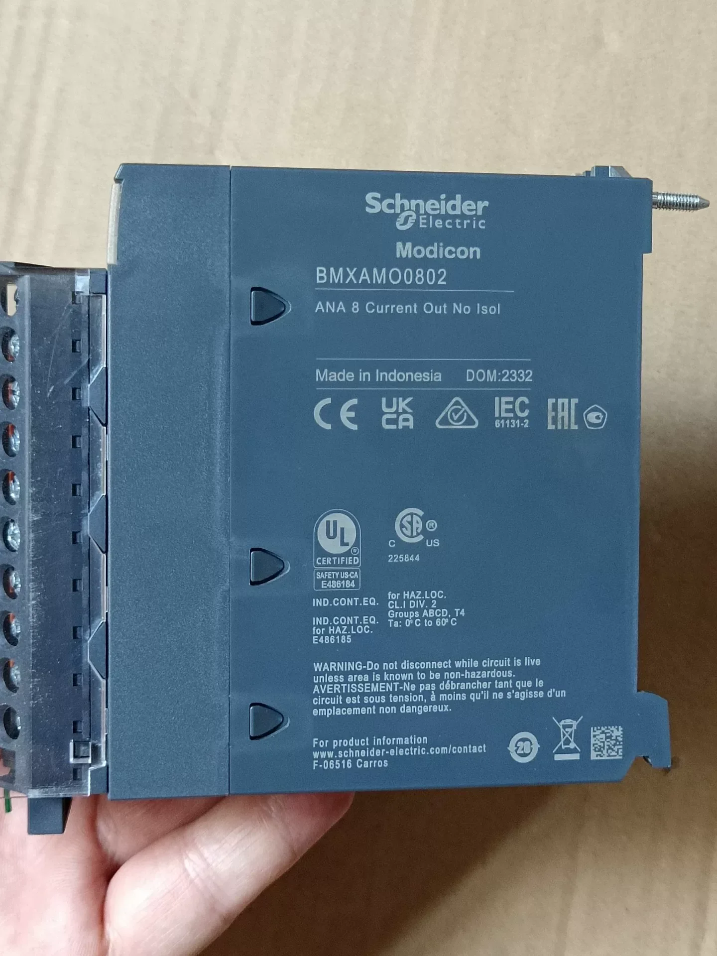 Schneider Electric BMXAMO0802 Industrial Automation Component product photo 1