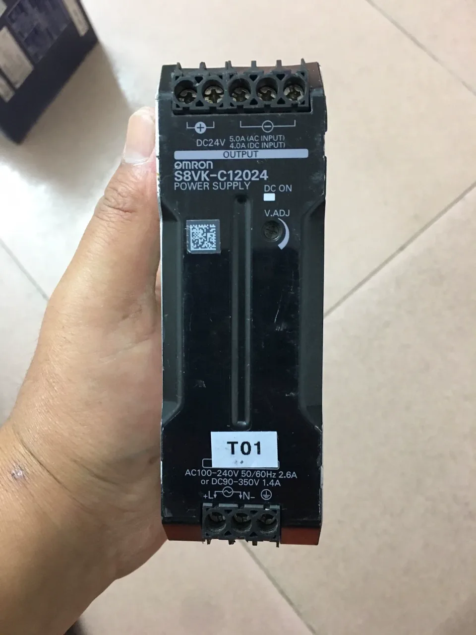 OMRON S8VK-C12024 Industrial Sensor product photo 1