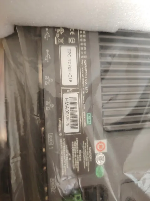 Advantech TPC-1270H-C1E Industrial Automation Component product photo 1