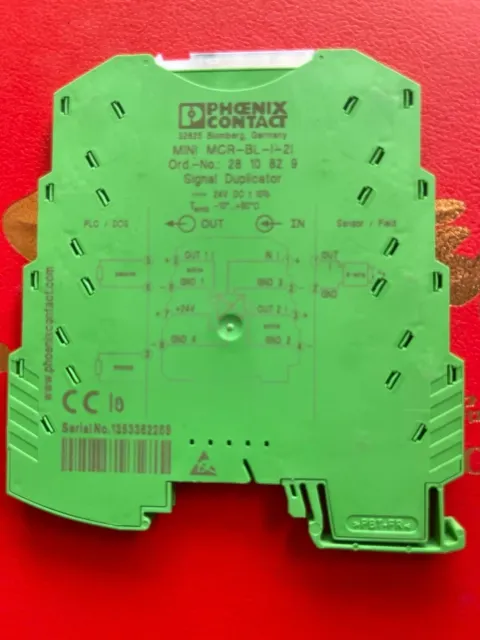 Phoenix Contact MINI MCR-BL-I-2I / 2810829 Industrial Automation Component product photo 1
