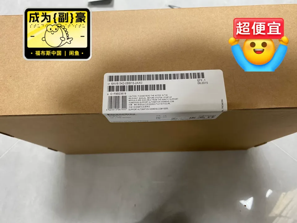 Siemens 6AV6542-0BB15-2AX0 Industrial Automation Component product photo 1