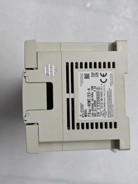 Mitsubishi Electric FX3U-80MT/ES-A PLC Module — product photo 4 of 17