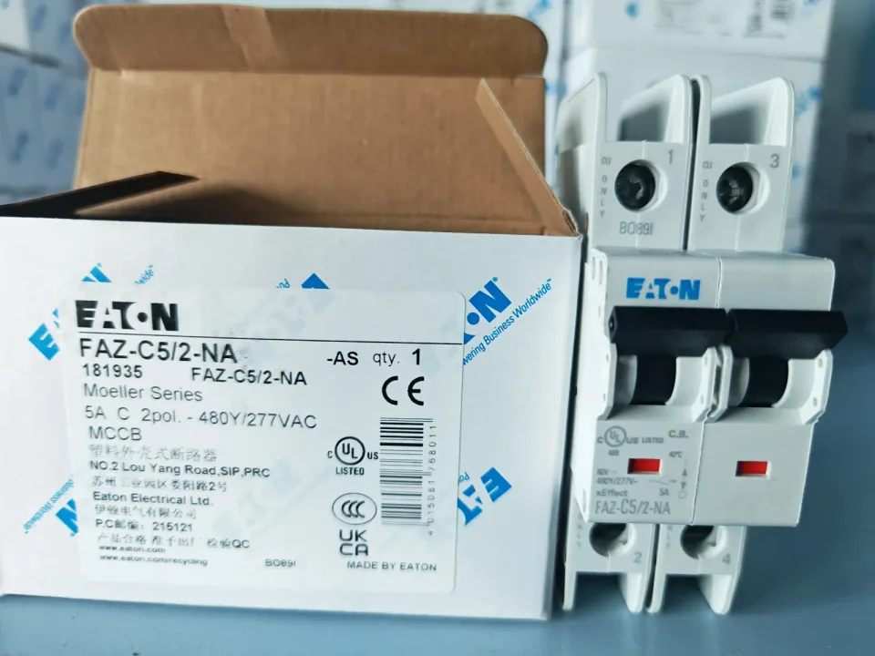 Eaton FAZ-C5/2-NA Industrial Automation Component product photo 1