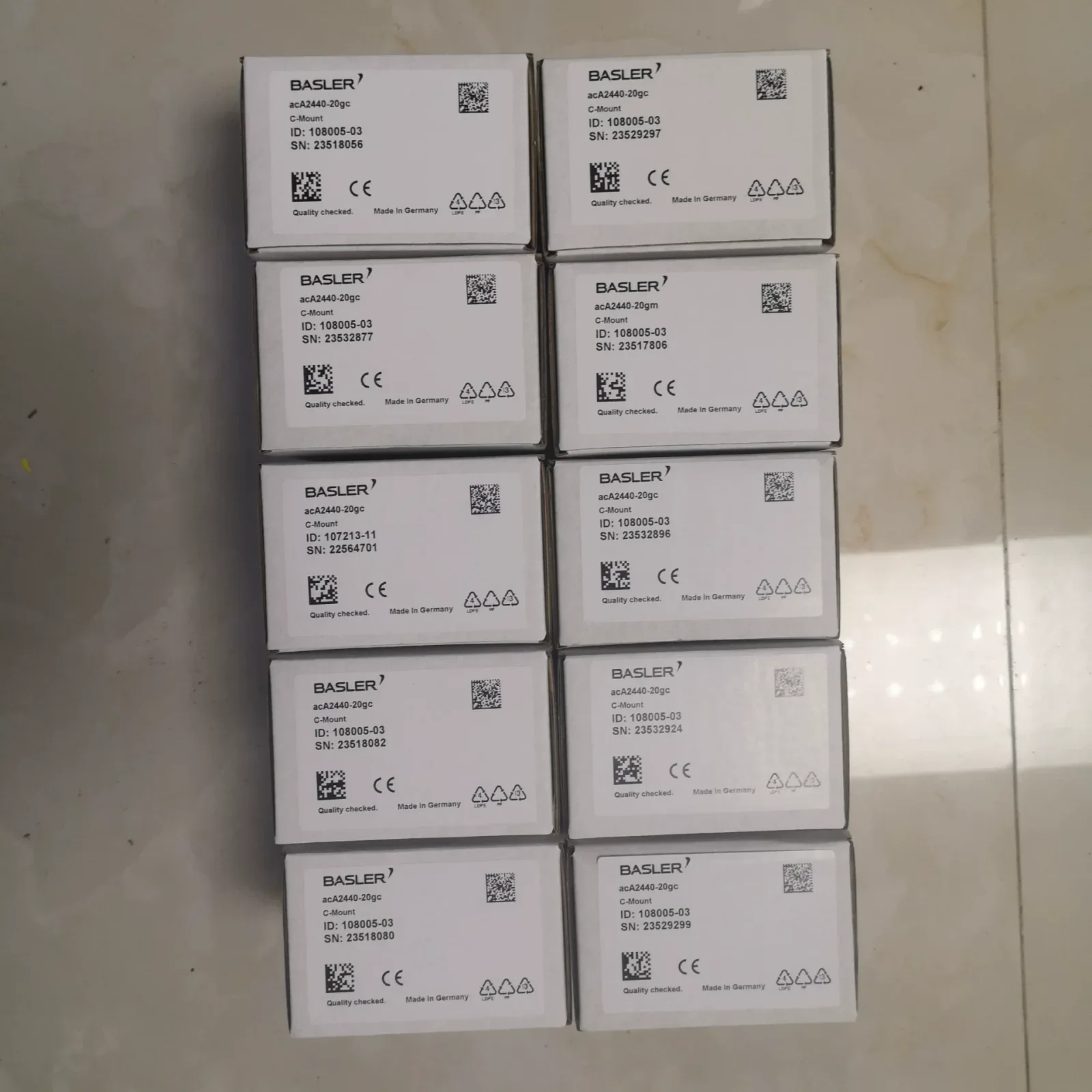 Basler acA2440-20gc Industrial Automation Component — product photo 1 of 2