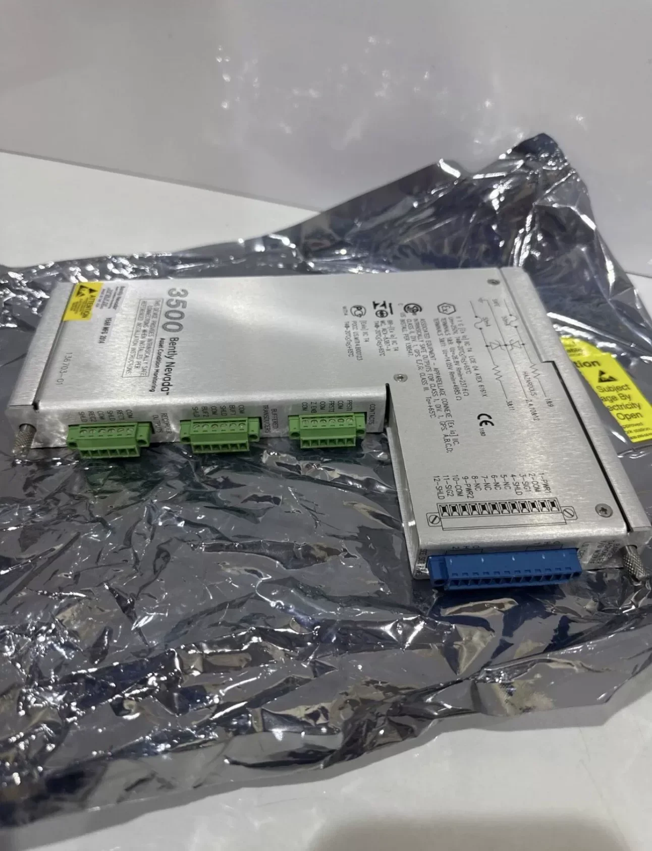 Bently Nevada 136703-01 I/O Module product photo 1