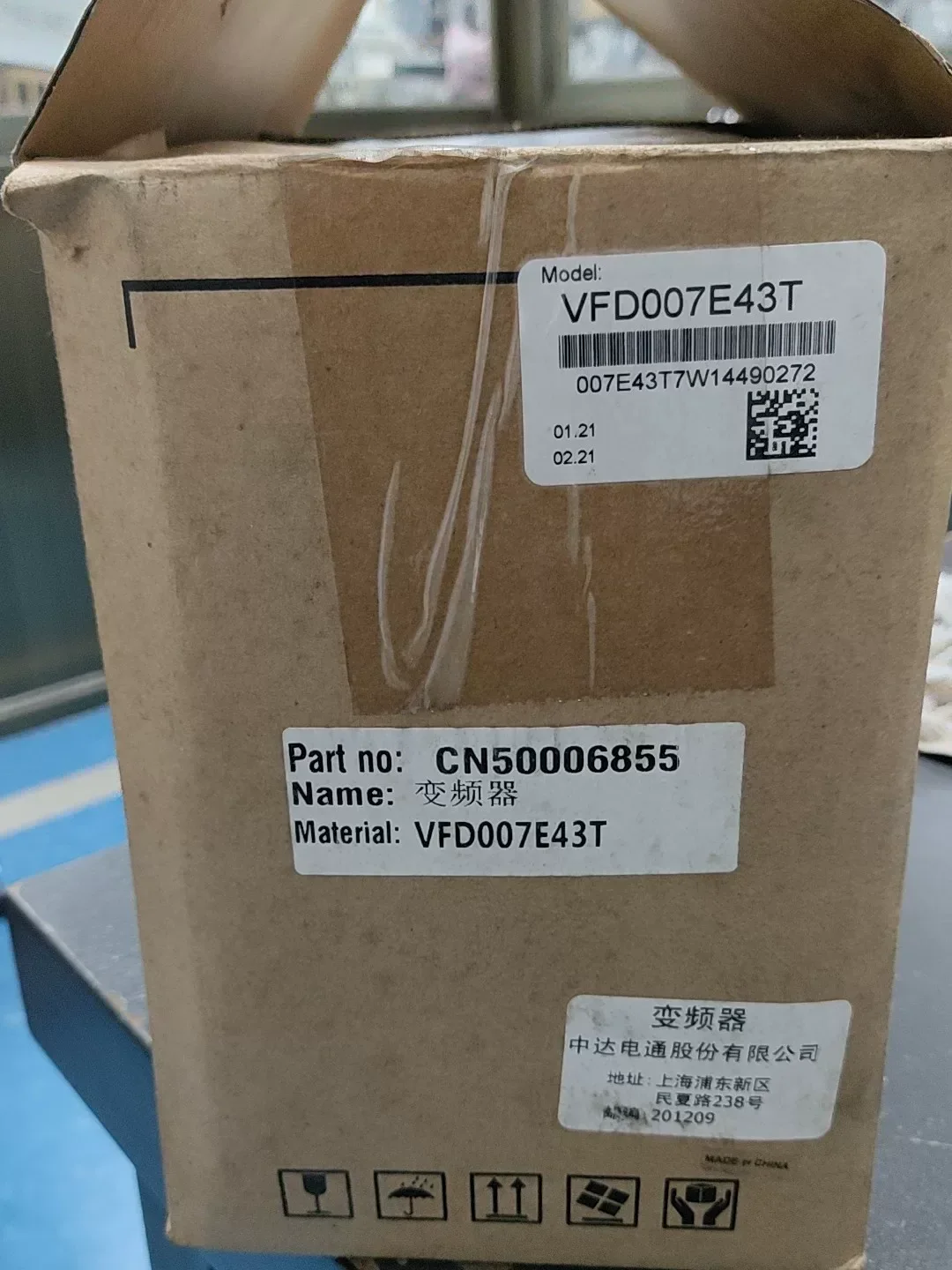 Delta VFD007E43T Motor & Drive Component product photo 1