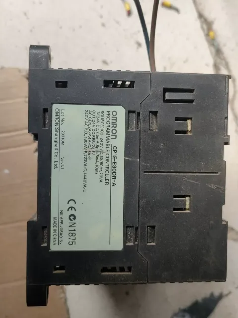 OMRON CP1E-E30DR-A PLC Module product photo 3