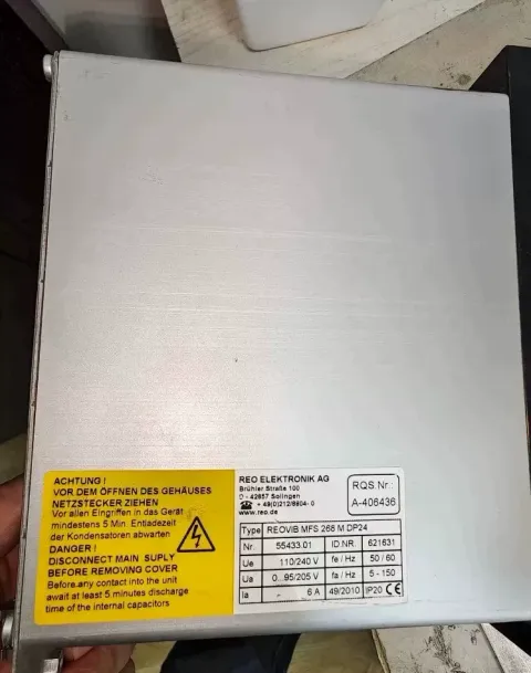 REO Elektronik REOVIB MFS 268 M DP24 / Nr. 55433.01 Industrial Control Board product photo 2