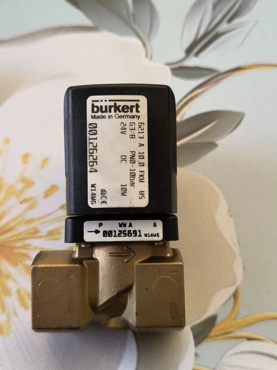 Bürkert 6213 A 10.0 FKM MS G3/8 / 00126264 Industrial Automation Component product photo 1