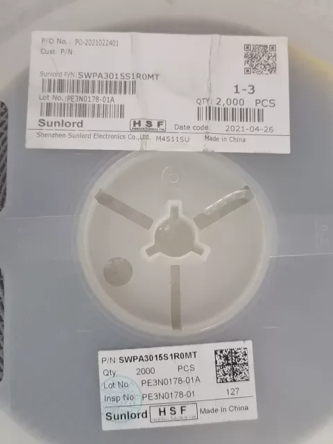 Sunlord SWPA3015S1R0MT Power Electronics Module product photo 1