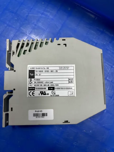JUMO 701160/8-0153-001-25 Industrial Automation Component product photo 2