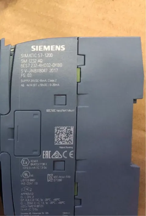 Siemens 6ES7232-4HD32-0XB0 Industrial Automation Component product photo 1
