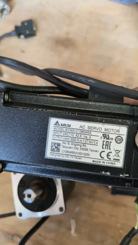 Delta ECMA-C10604RS Motor & Drive Component product photo 8