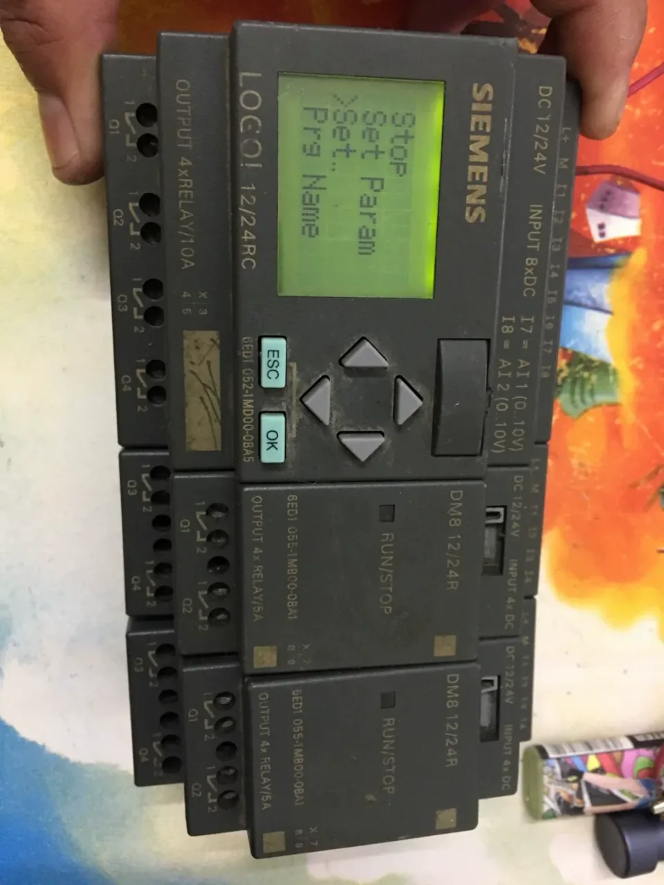 Siemens 6ED1052-1MD00-0BA5 / 6ED1055-1MB00-0BA1 PLC Module product photo 1