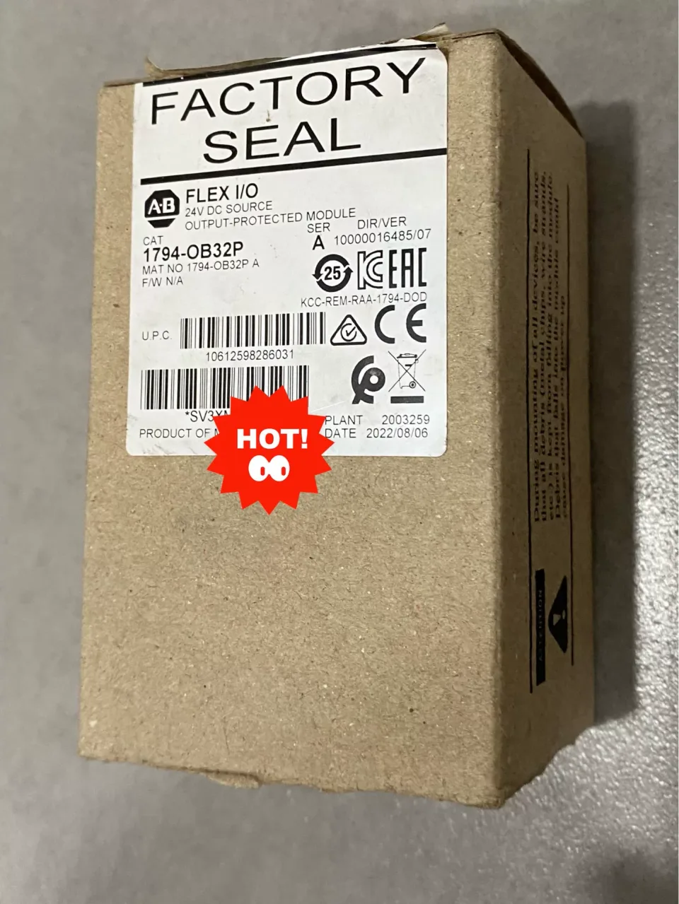 Unbranded Industrial 1794-OB32P I/O Module product photo 1