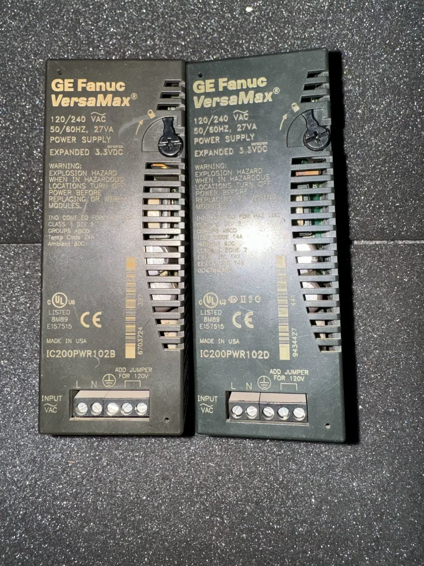 White Label IC200PWR102B + IC200PWR102D PLC Module product photo 1