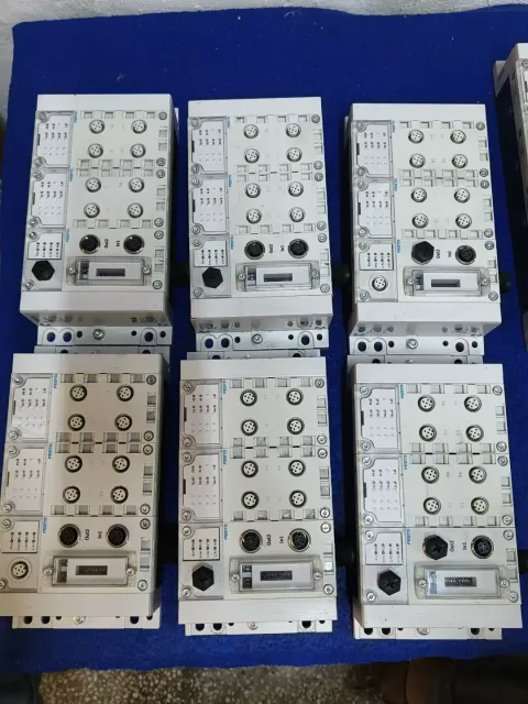 Festo CPX-FB23-24 + CPX-CTEL-4-M12-5POL + CPX-GE-EV I/O Module product photo 2