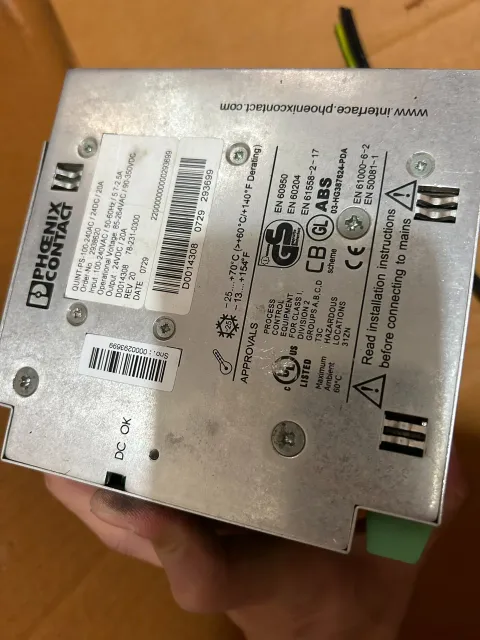 Phoenix Contact QUINT-PS-100-240AC/24DC/20 / 2938620 Power Electronics Module product photo 2