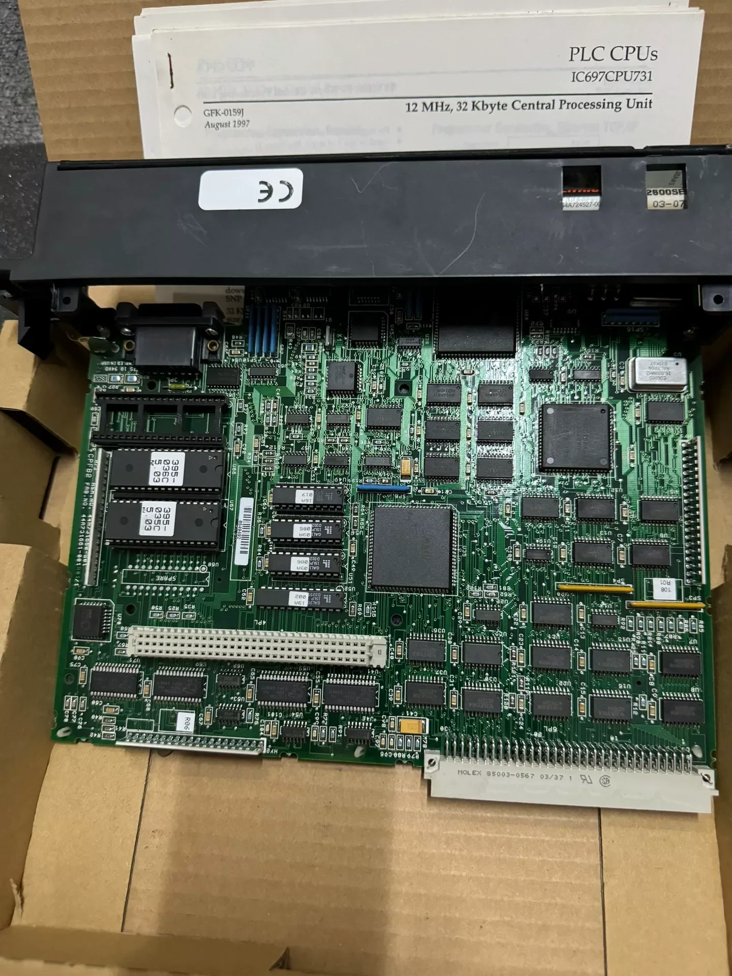 White Label IC697CPU731X PLC Module product photo 1