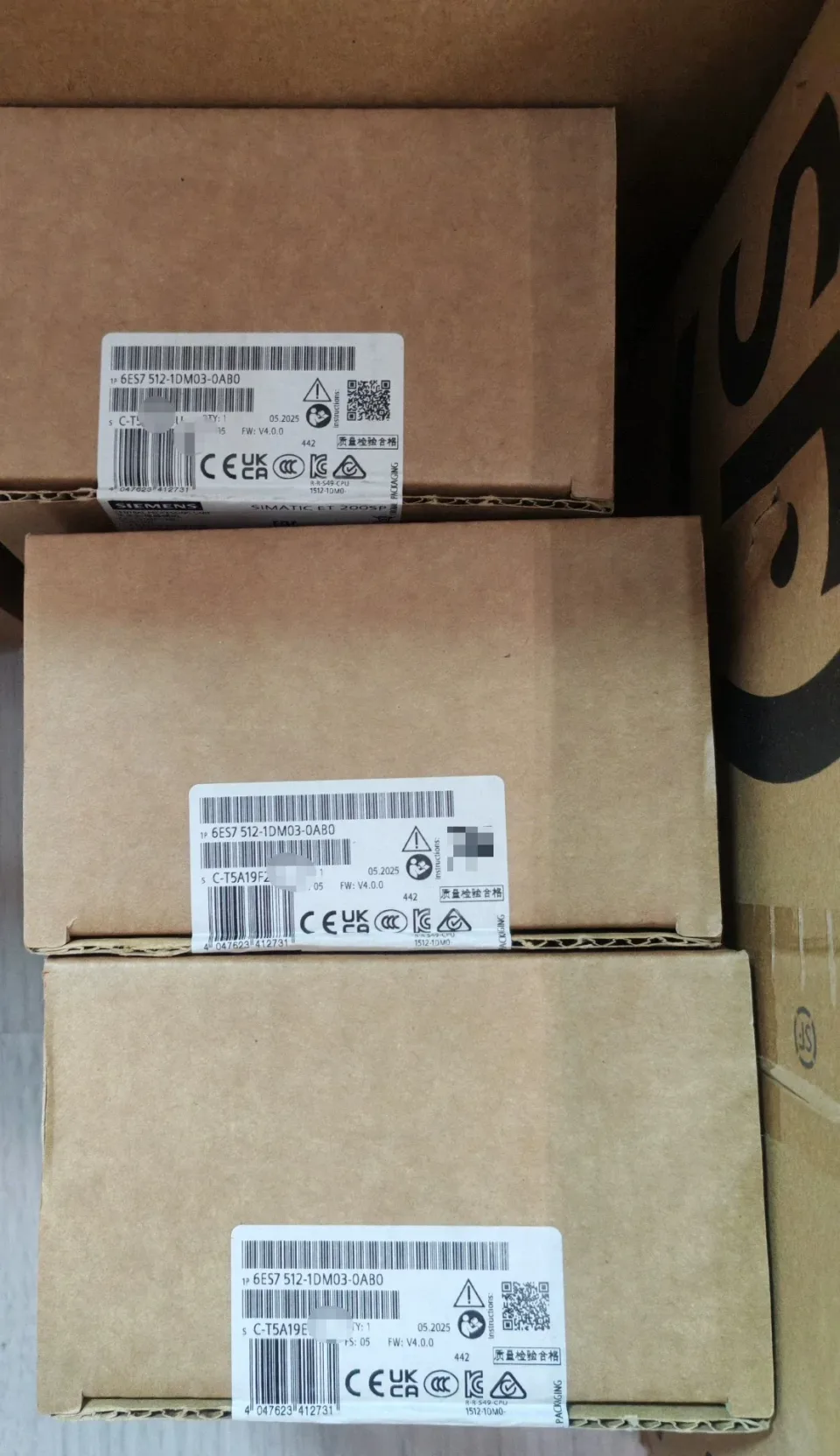 Siemens 6ES7512-1DM03-0AB0 Industrial Automation Component — product photo 1 of 7