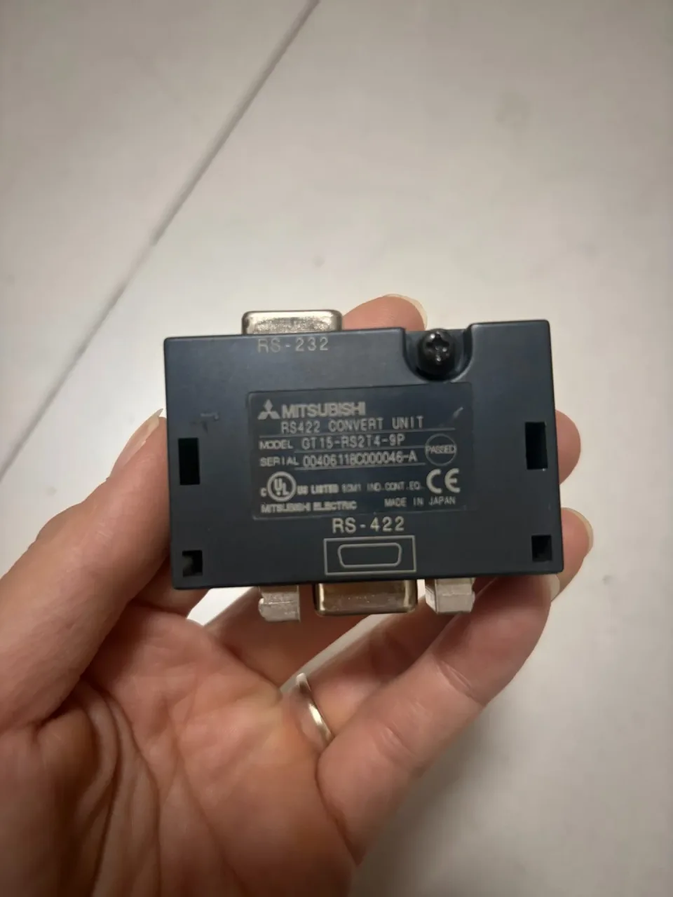Mitsubishi Electric GT15-RS2T4-9P Industrial Automation Component product photo 1