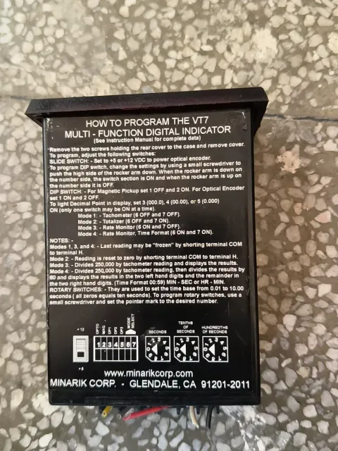 Minarik VT7-115 Industrial Automation Component product photo 1