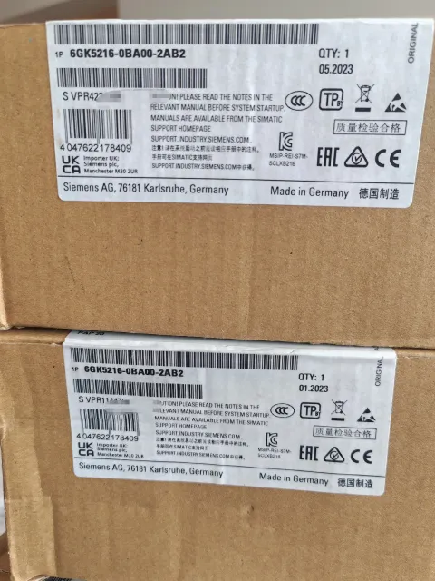 Siemens 6GK5216-0BA00-2AB2 Industrial Sensor product photo 1