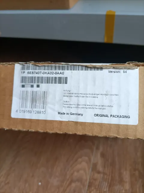 Siemens 6ES7407-0KA02-0AA0 Power Electronics Module — product photo 15 of 15