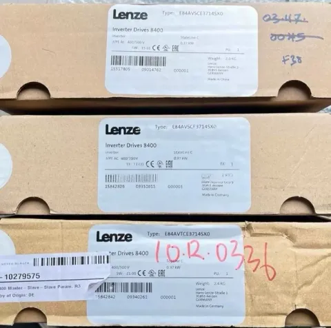 Lenze E84AVHCE2222SX0; E84AVSCE4024VX Motor & Drive Component product photo 5