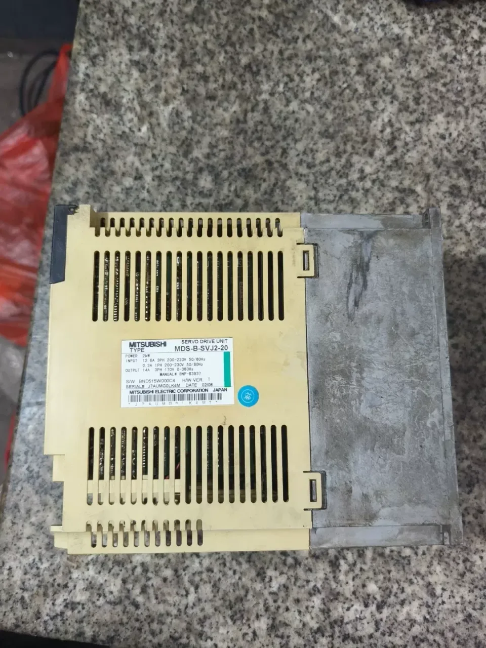 Mitsubishi Electric MDS-B-SVJ2-20 Motor & Drive Component — product photo 1 of 10