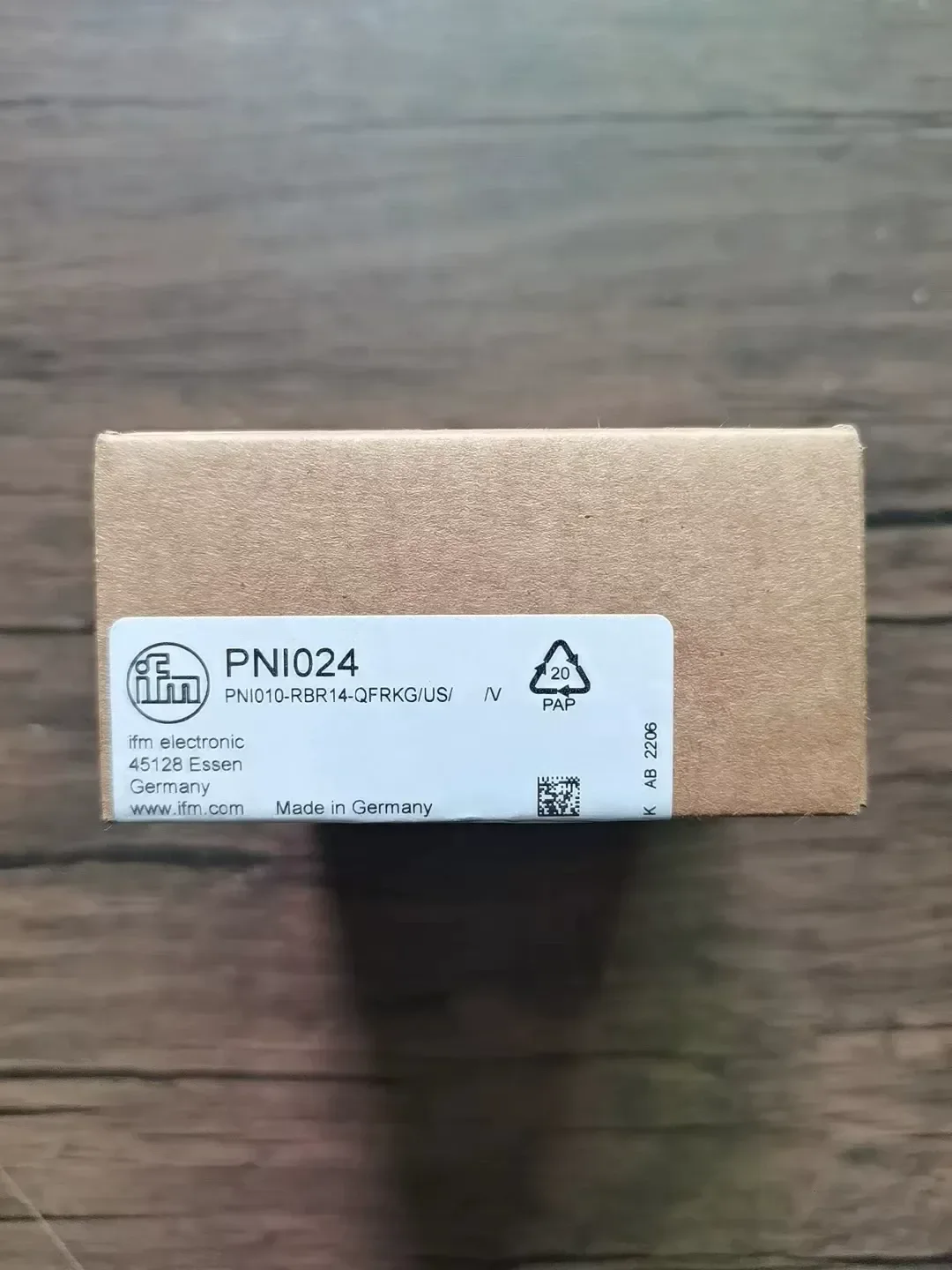 IFM PNI024 / PNI010-RBR14-QFRKG/US/ Industrial Sensor product photo 1