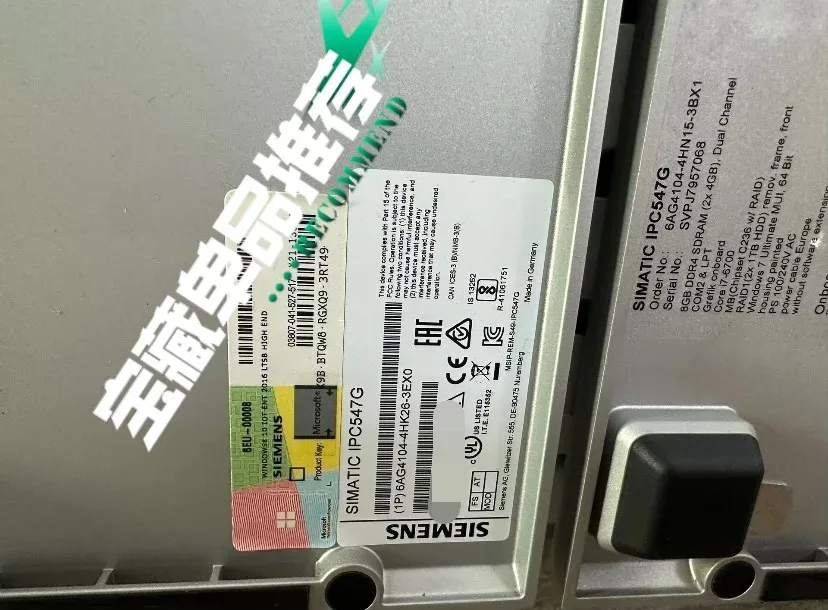 Siemens 6AG4104-4HK26-3EX0 Industrial Automation Component product photo 1