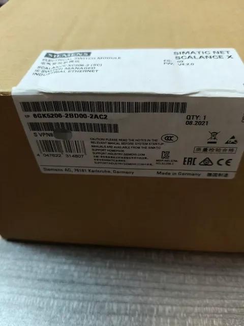 Siemens 6GK5206-2BD00-2AC2 Industrial Sensor product photo 1