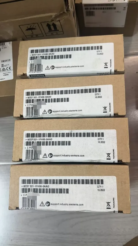 Siemens 6ES7 321-1FH00-0AA0 Industrial Automation Component product photo 1