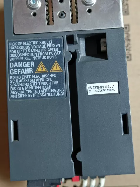 Siemens 6SL3210-1PE12-3UL1 Motor & Drive Component — product photo 16 of 18