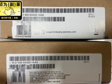 Siemens 6ES7650-8AK60-1AA0 Industrial Automation Component product photo 1