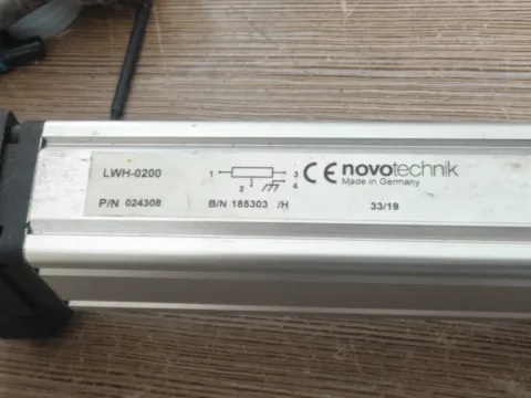 NOVOTECHNIK LWH-0200 / P/N 024308 Industrial Sensor product photo 2