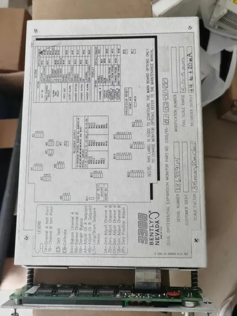 Bently Nevada 3300/45-01-02-01-00 Industrial Automation Component product photo 2