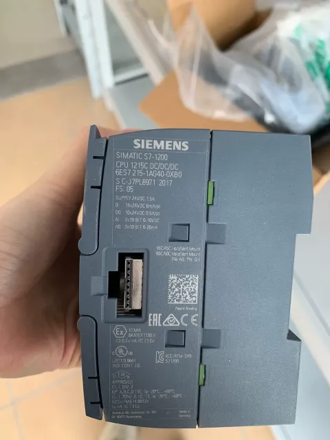 Siemens 6ES7215-1AG40-0XB0 Industrial Automation Component — product photo 13 of 28