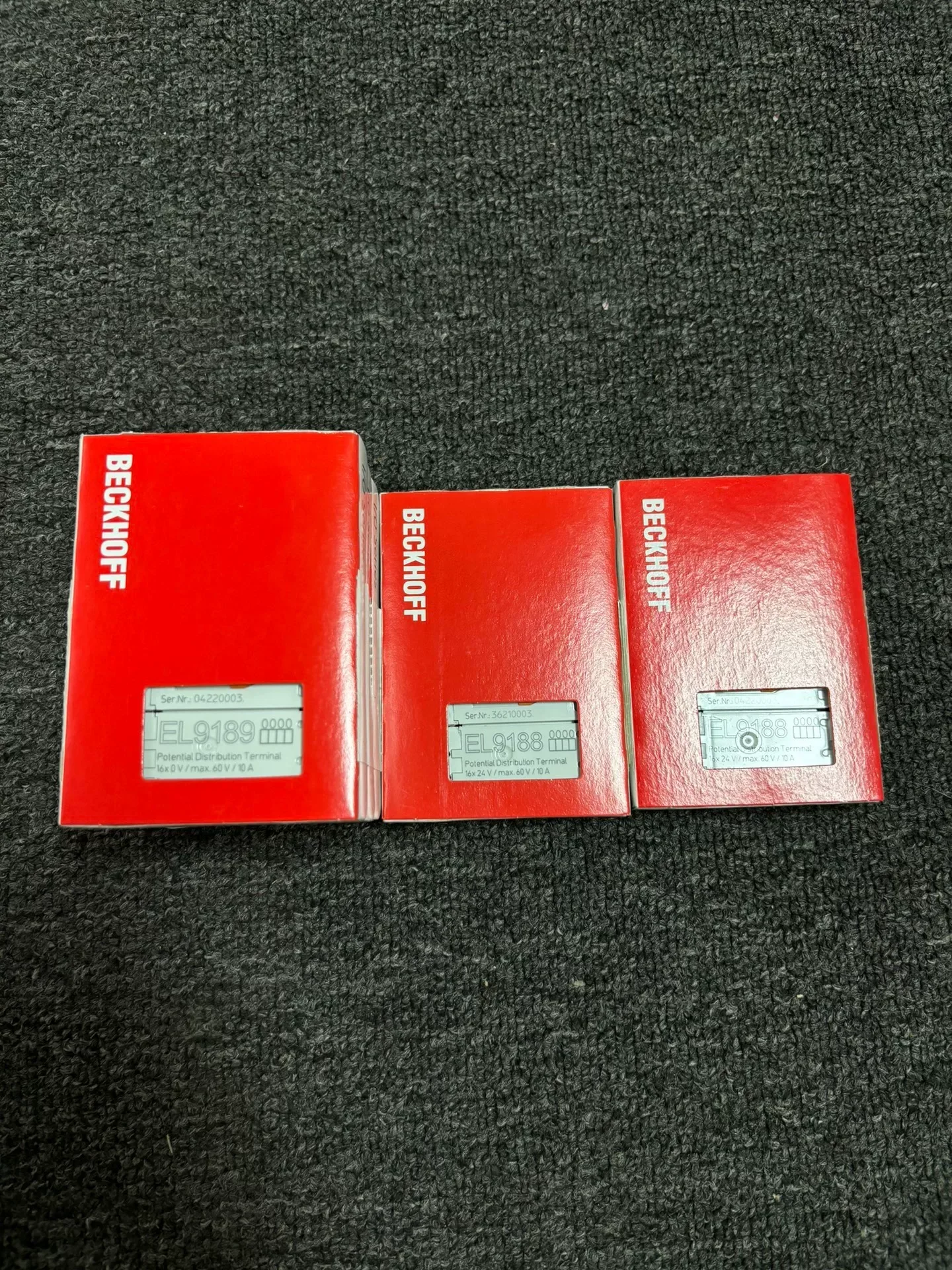 Beckhoff EL9188 + EL9189 Industrial Automation Component product photo 1