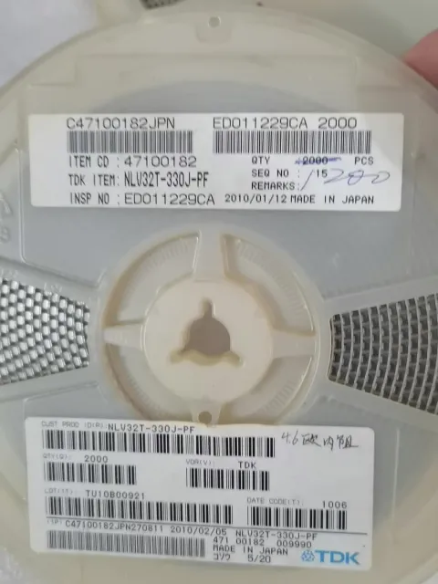 TDK NLV32T-680J-PF; NLV32T-330J-PF; NLV32T-100J-PF Industrial Automation Component product photo 2