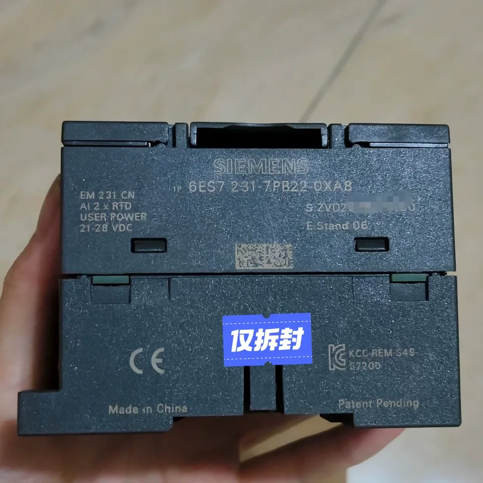 Siemens 6ES7231-7PB22-0XA8 Industrial Automation Component product photo 1